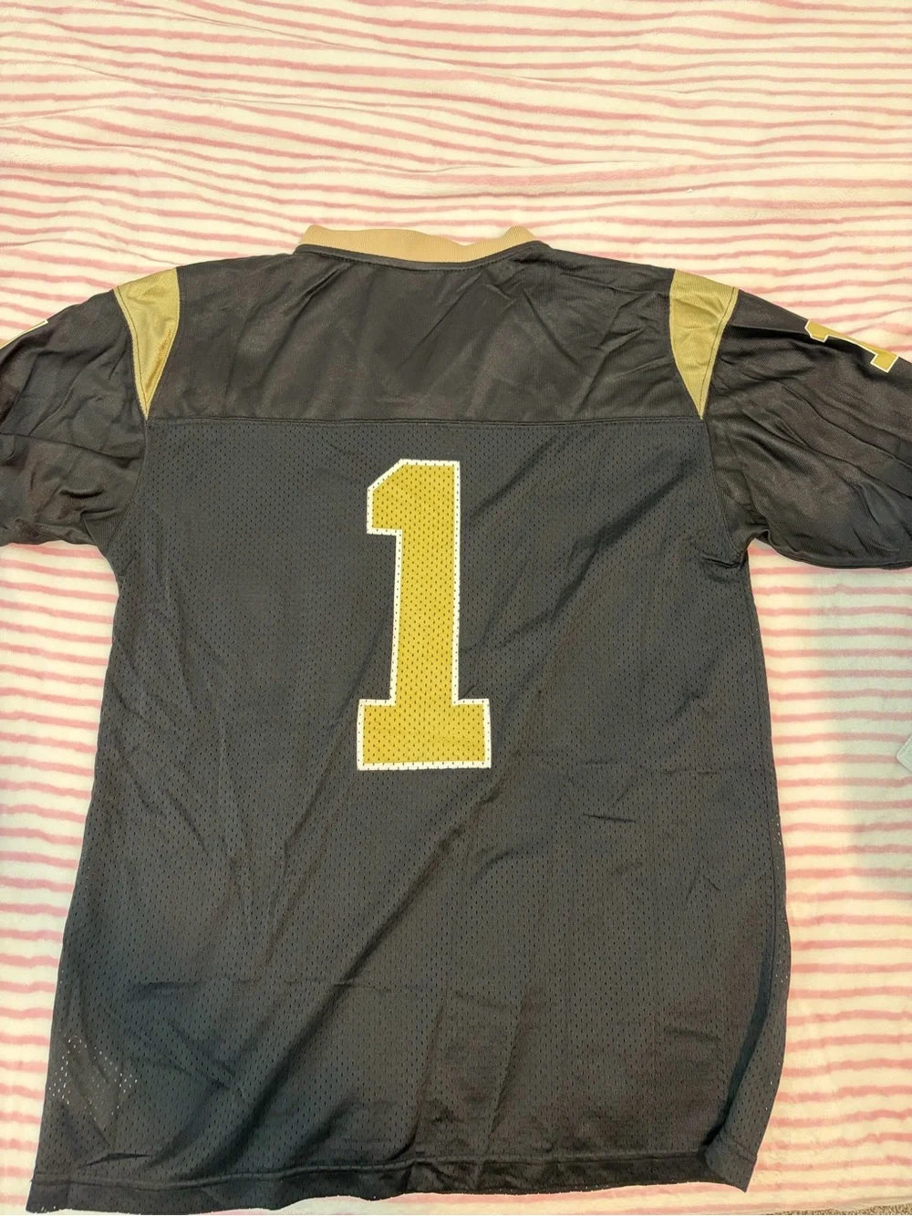adidas black logo jersey